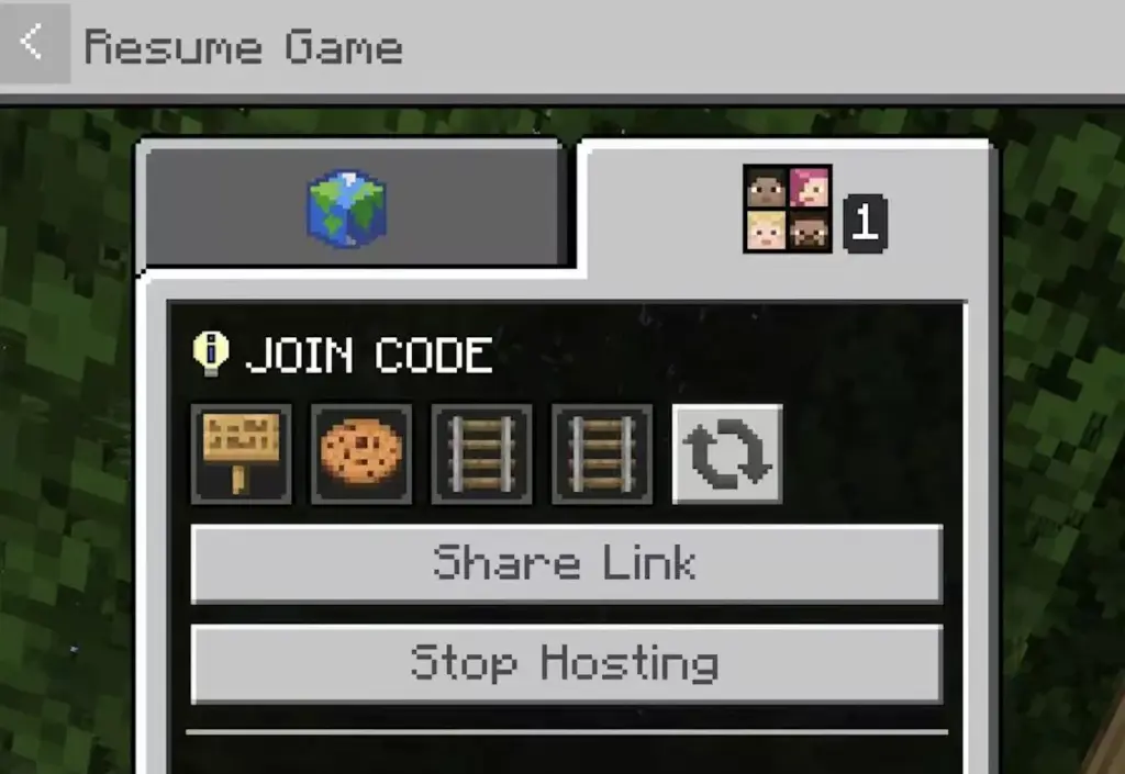Host 玩家查看 Join Code