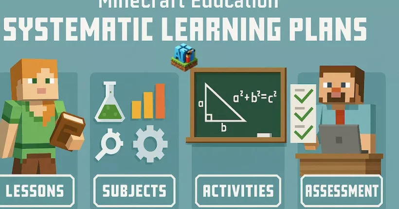 Minecraft Education systematic learning plans