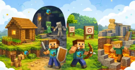Minecraft Adventurers Survival Fun Challenges